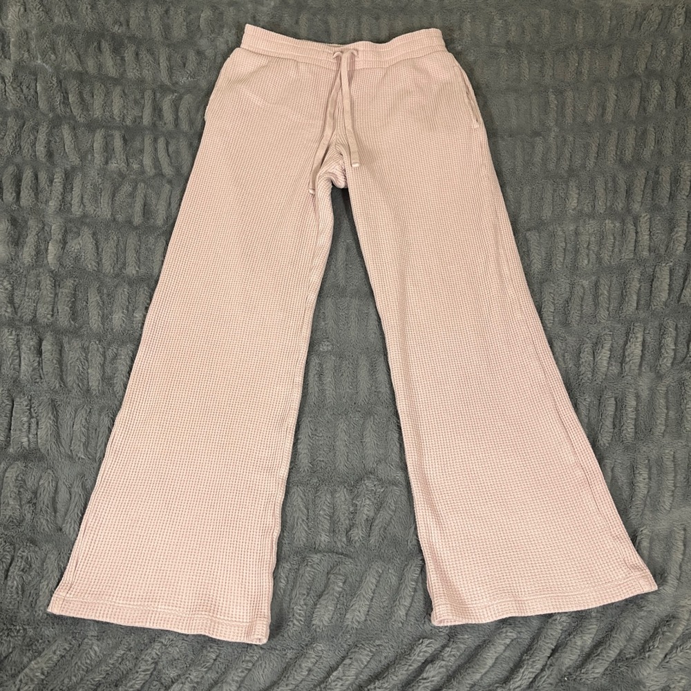 Abercrombie & Fitch Pink Wide Leg Pants